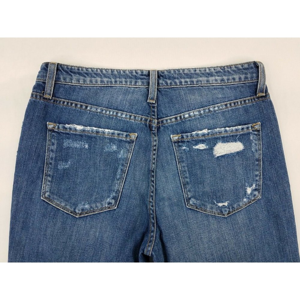 Flying Monkey Black Label Straight Leg Distressed Blue Jeans Size 27x26 NEW B59 - Picture 5 of 9